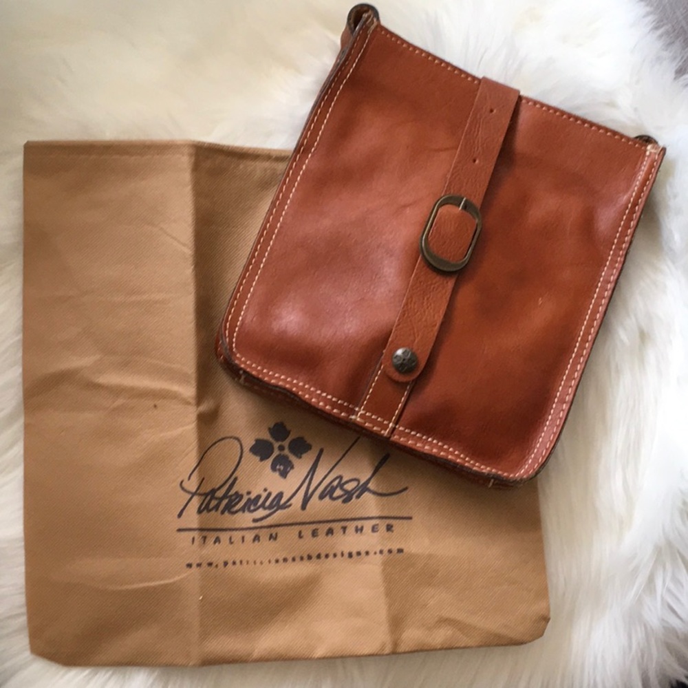 Patricia Nash leather crossbody bag
